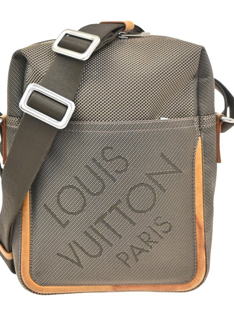 Louis Vuitton Citadin Shoulder Bag Damier Geant Canvas Terre M93040 39kc927